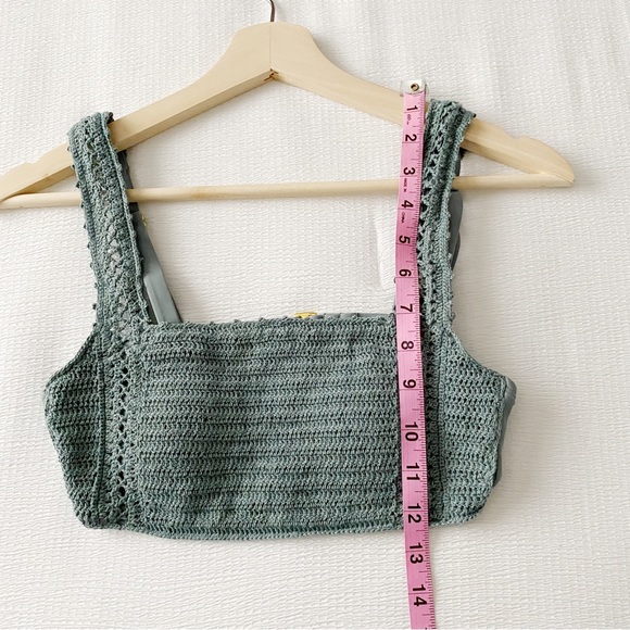 Crochet Padded Bra Top - Picture 4 of 5